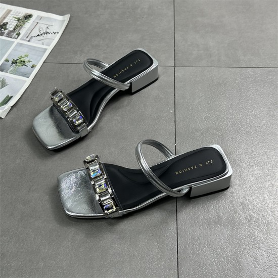 Thick-heeled pointed-toe trouser boots, street-ready short boots for women, spring and autumn 2025 new models, brown western-style skinny boots.