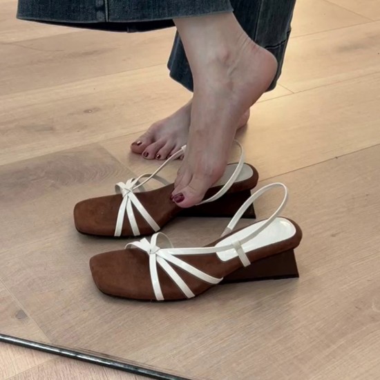 Wedding shoes, bridal shoes, shallow-cut bridal dress high heels for women, 2024 new French evening-inspired gentle shoes.